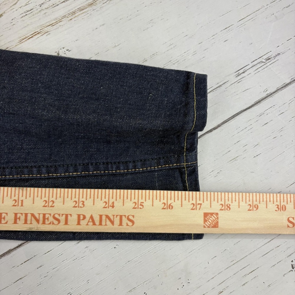 Vintage Lee Riders Jeans Boys 12 Slim Blue Denim Sanforized Made In USA 24x27 - Picture 9 of 10